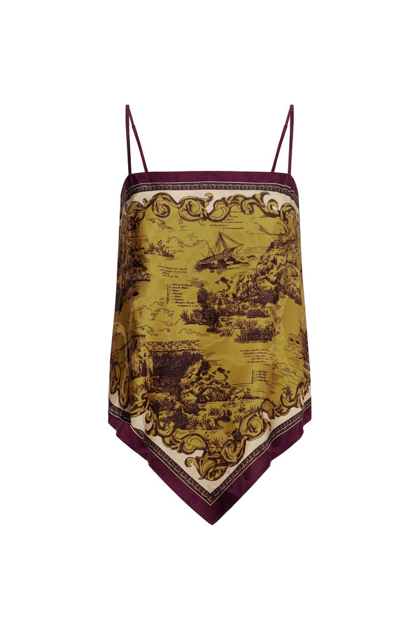 MARTOS SCARF TOP