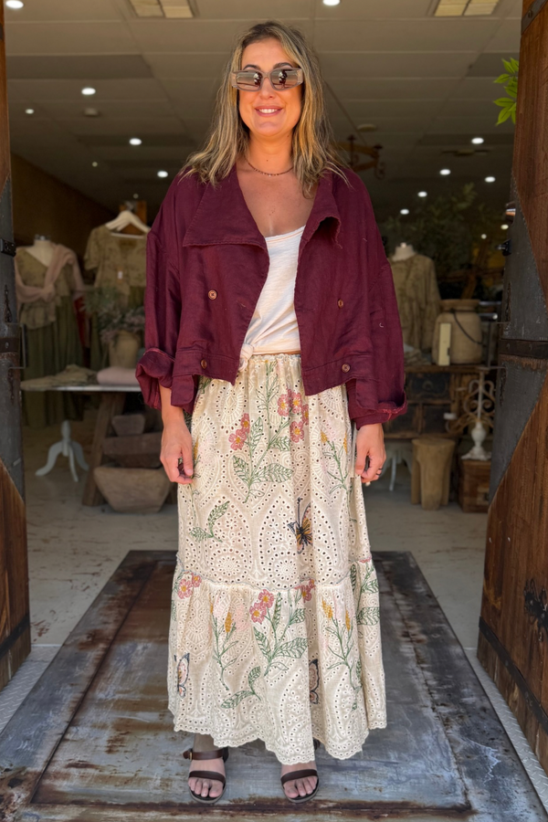 WILD FLOWER ECHO SKIRT