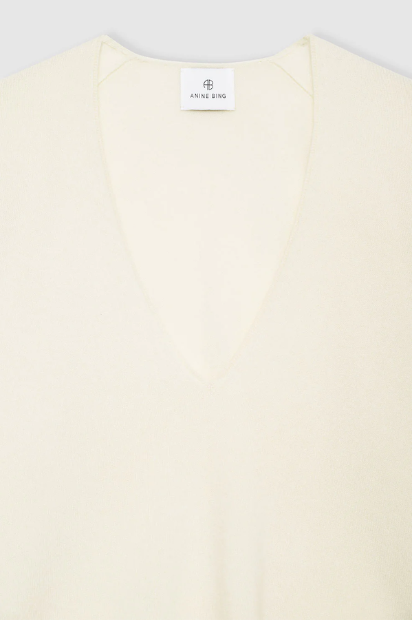 ATHENA SWEATER - ECRU CASHMERE