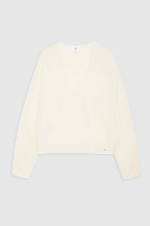 ATHENA SWEATER - ECRU CASHMERE