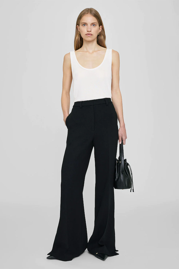 DALE TANK - OFF WHITE CASHMERE BLEND