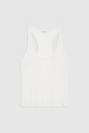 DALE TANK - OFF WHITE CASHMERE BLEND