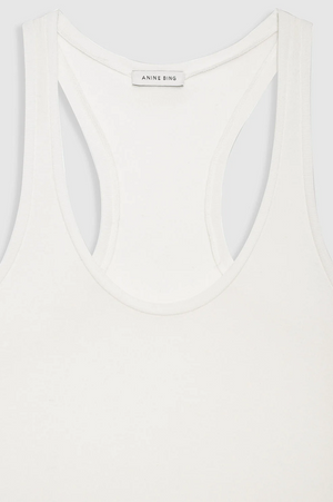 DALE TANK - OFF WHITE CASHMERE BLEND