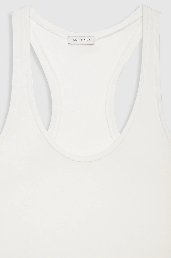 DALE TANK - OFF WHITE CASHMERE BLEND