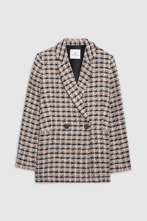 DIANA BLAZER - APRICOT TWEED