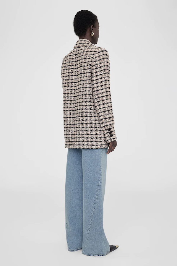 DIANA BLAZER - APRICOT TWEED