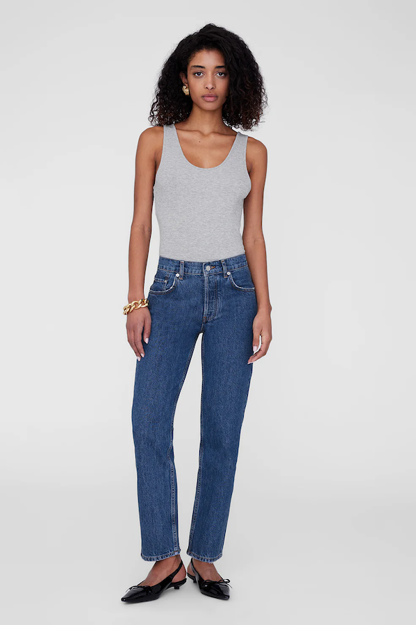 GINNY BODYSUIT - HEATHER GREY