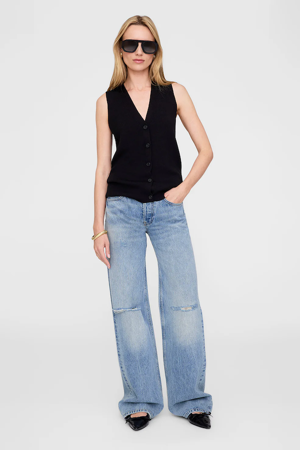 LAWRENCE VEST - BLACK