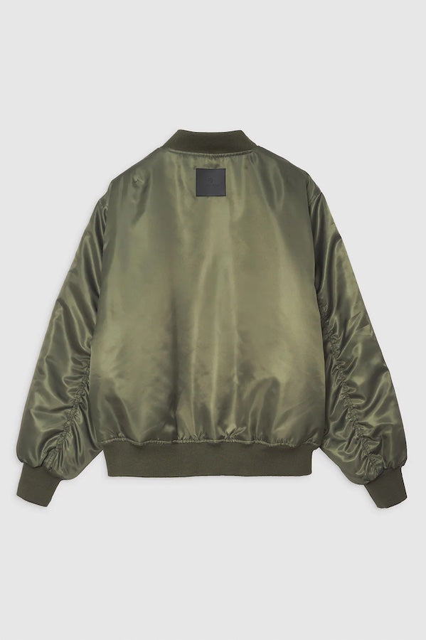 LEON BOMBER - ARMY GREEN