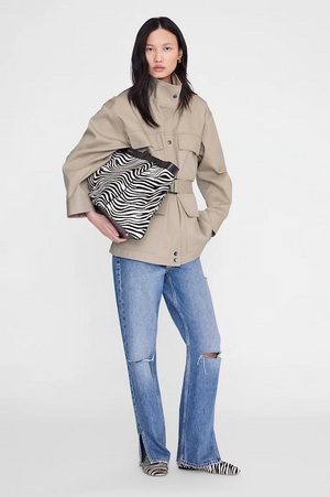 MEDIUM RIO TOTE - ZEBRA