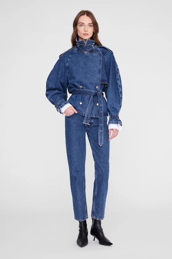 PASCALE TRENCH - CLEAN INDIGO