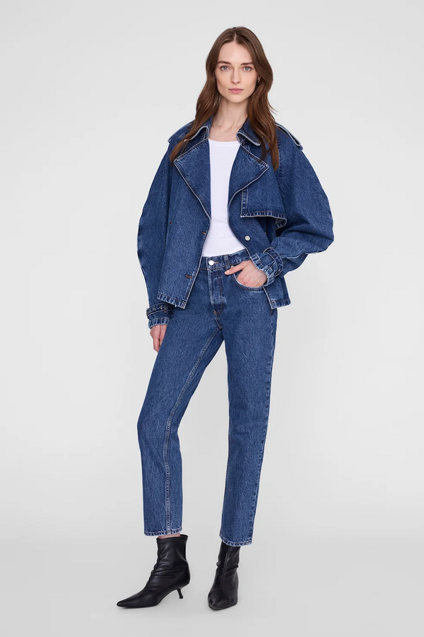 PASCALE TRENCH - CLEAN INDIGO