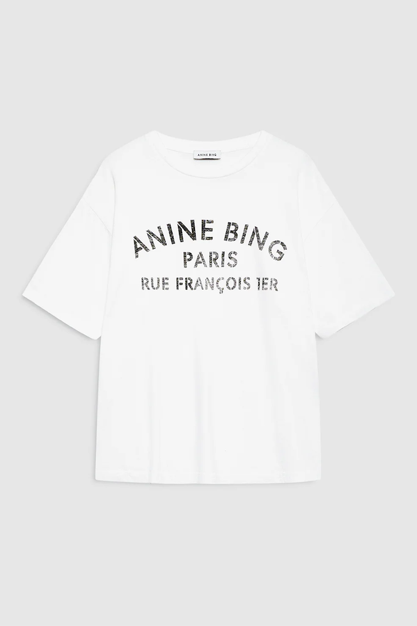 COHEN TEE PARIS STENCIL - IVORY