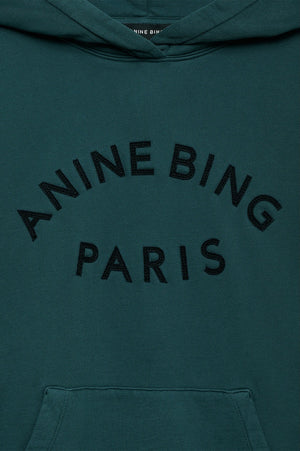 HARVEY SWEATSHIRT PARIS - DARK TEAL