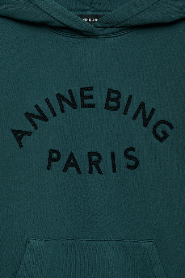 HARVEY SWEATSHIRT PARIS - DARK TEAL