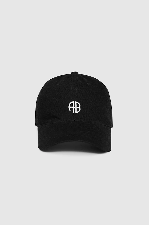 JEREMY BASEBALL CAP AB - BLACK DENIM