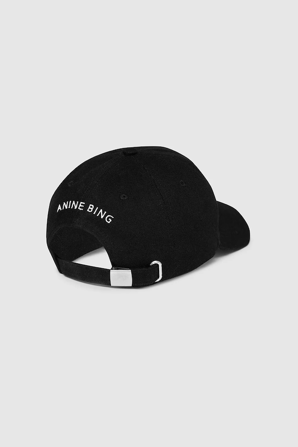 JEREMY BASEBALL CAP AB - BLACK DENIM