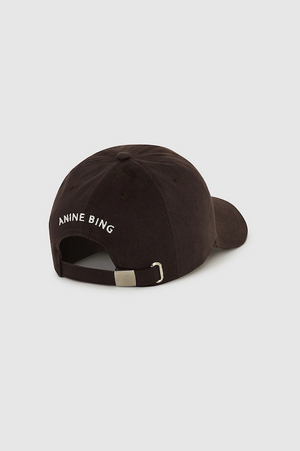 JEREMY BASEBALL CAP AB - DEEP BROWN