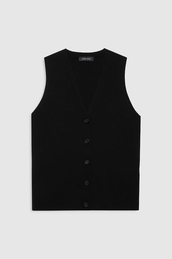 LAWRENCE VEST - BLACK