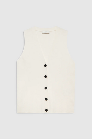 LAWRENCE VEST - IVORY