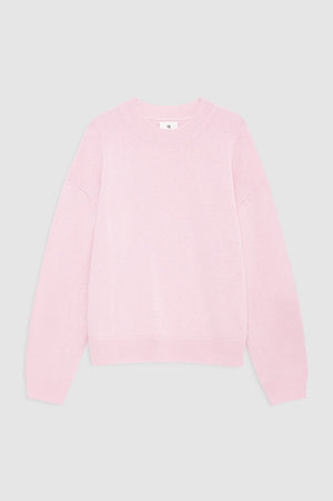 LEE CREW SWEATER - POWDER PINK