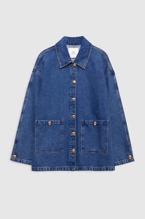 LUCA JACKET - CLEAN INDIGO DENIM