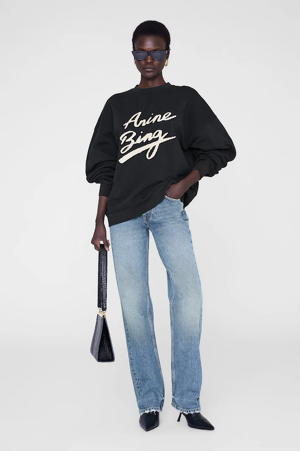 MILES SWEATSHIRT CHENILLE SIGNATURE
