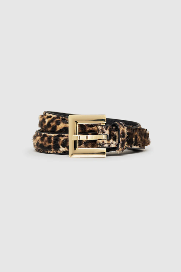 NICOLA BELT - LEOPARD CALF HAIR