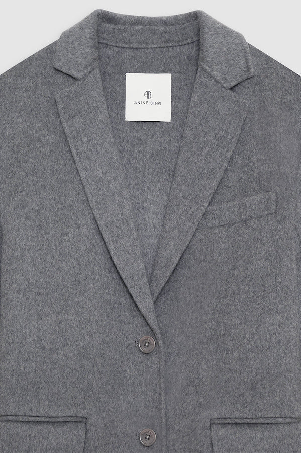 QUINN BLAZER - HEATHER GREY