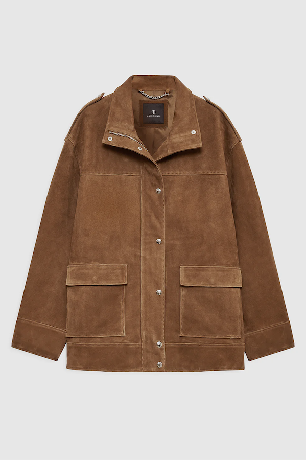 ROUX JACKET - TOBACCO