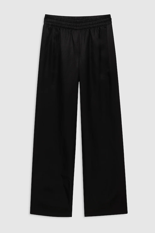 SOTO PANT - BLACK LINEN BLEND
