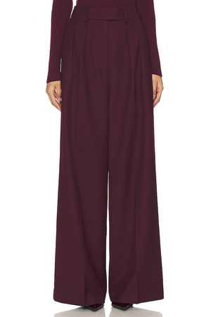 LOU TROUSER - BORDEAUX