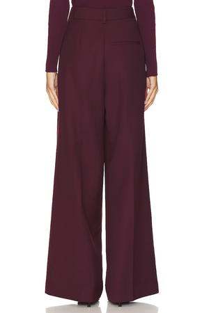 LOU TROUSER - BORDEAUX