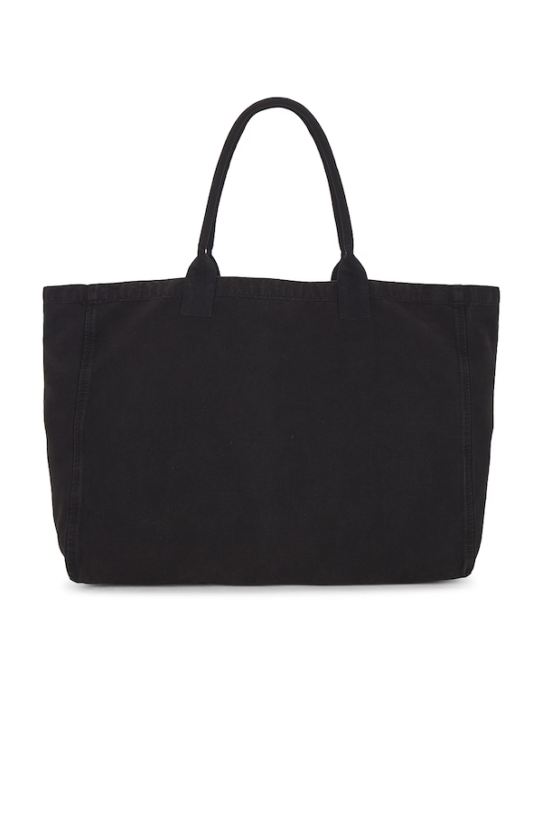 LEO CANVAS TOTE - BLACK