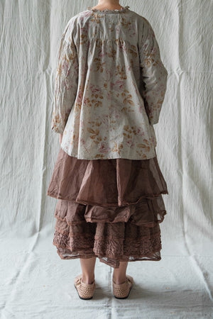 ARI TOP - FLEURS SAUGE COTON