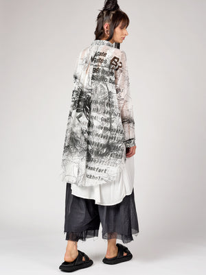 ARTA SHIRT - WHITE ALL OVER PRINT