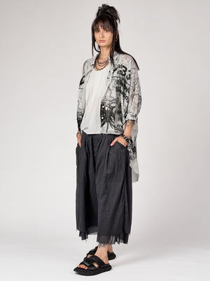 ARTA SHIRT - WHITE ALL OVER PRINT