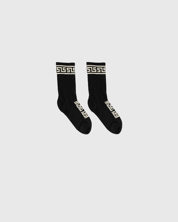 BLACK GEO SOCKS