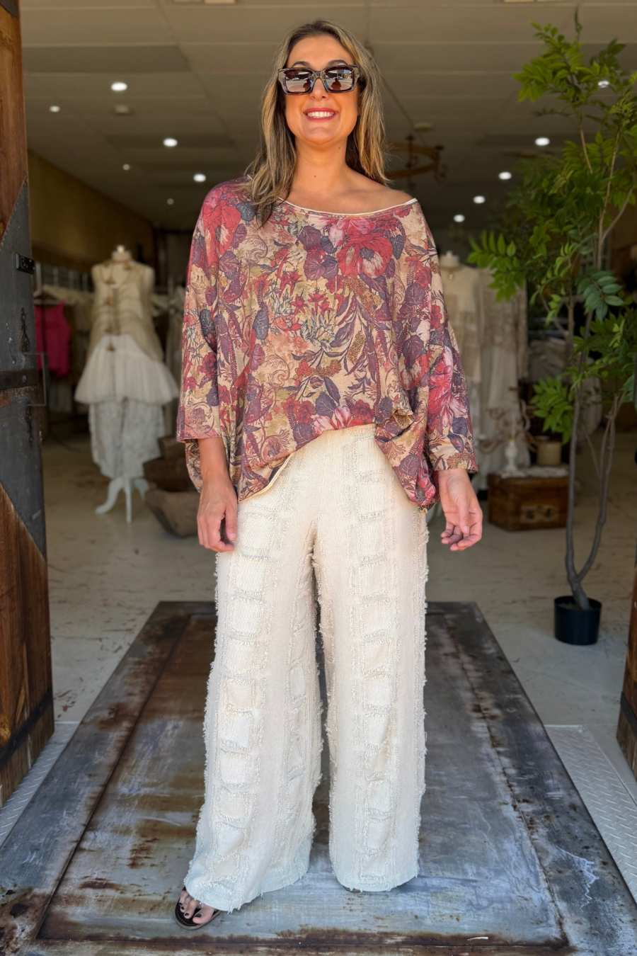 BE FREE TOP - WOODLAND MEADOWS