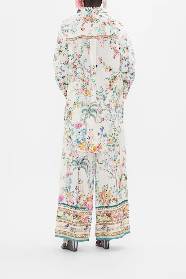 SHIRT TUNIC WITH SIDE BUTTONS