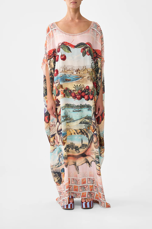 ROUND NECK KAFTAN