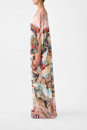 ROUND NECK KAFTAN