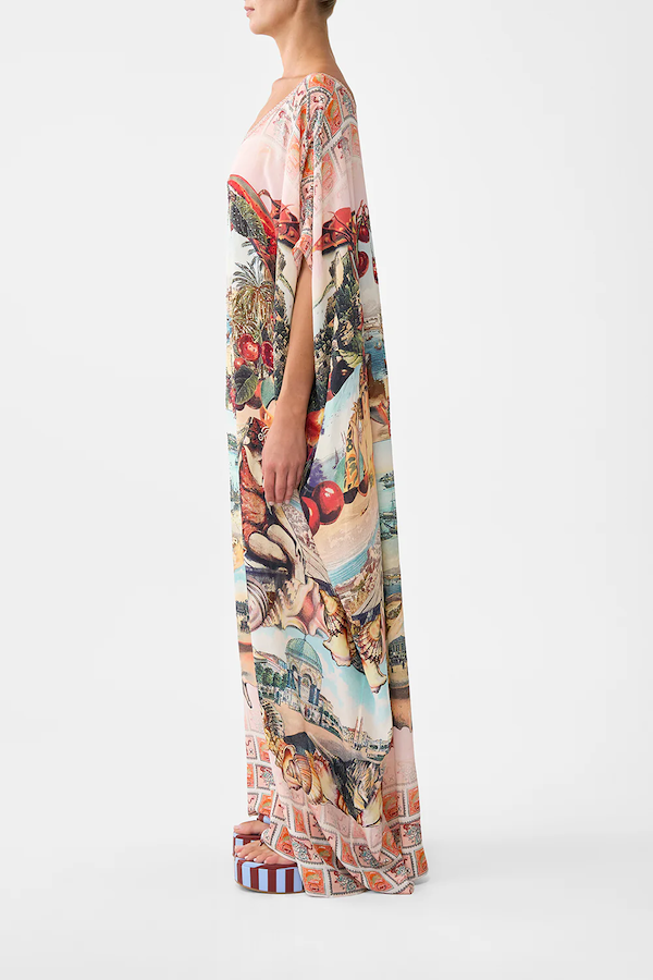 ROUND NECK KAFTAN