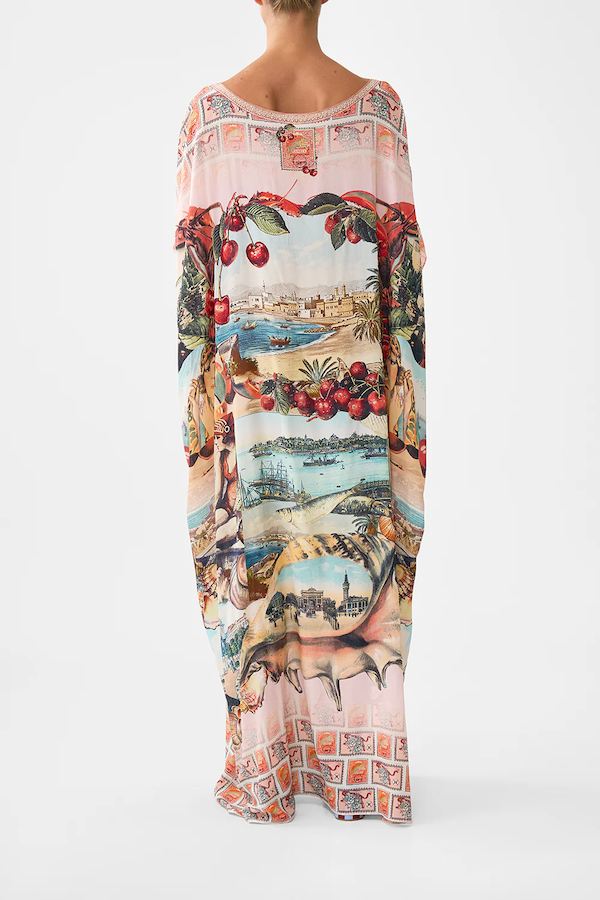 ROUND NECK KAFTAN