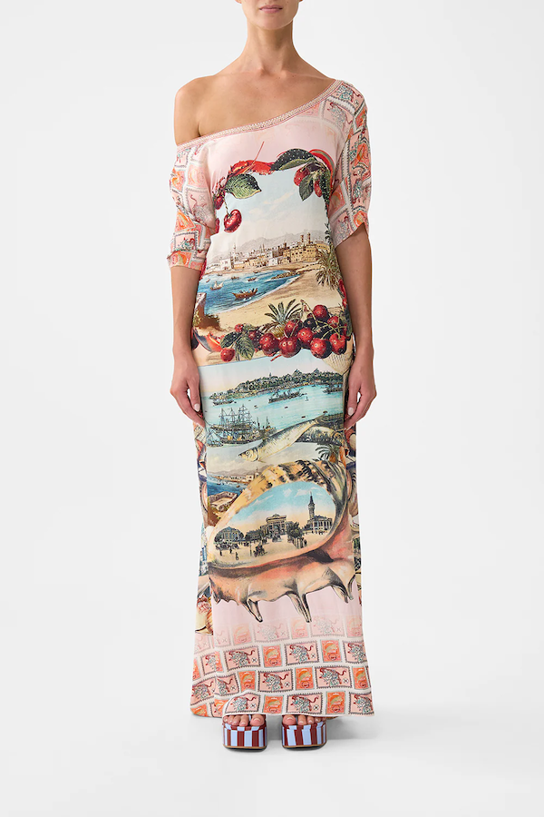 ROUND NECK KAFTAN