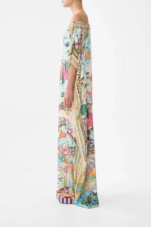 OFF SHOULDER KAFTAN