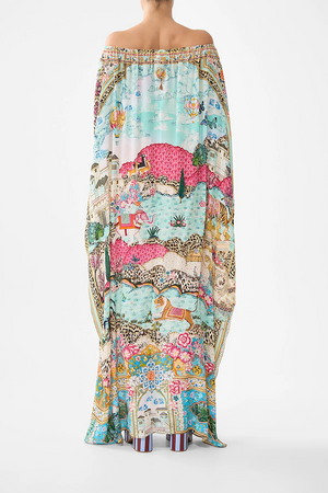 OFF SHOULDER KAFTAN
