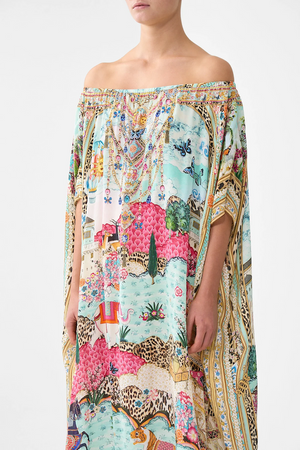 OFF SHOULDER KAFTAN