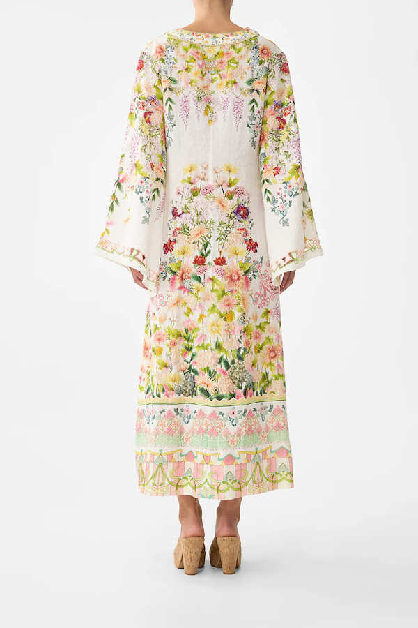 DEEP V NECK HARDWARE KAFTAN