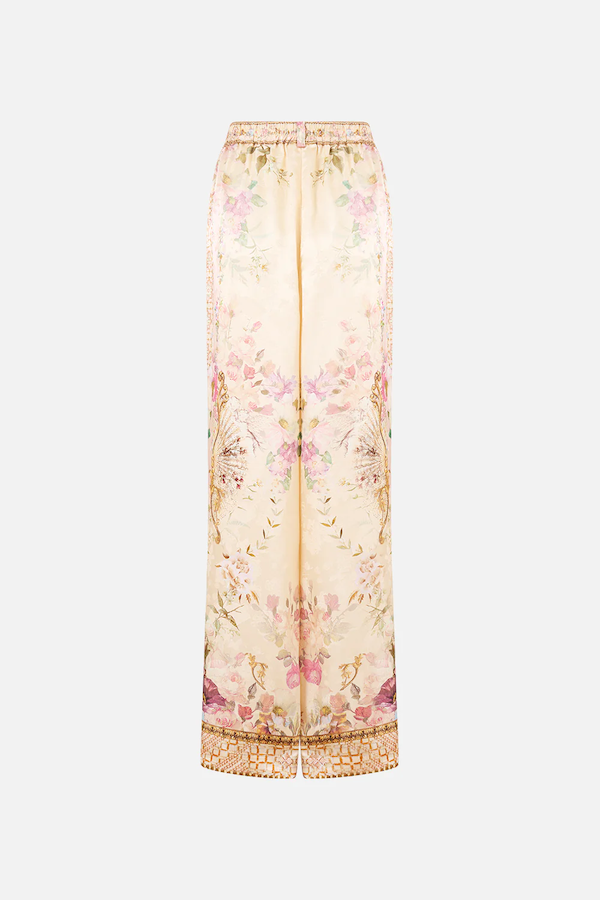 WIDE LEG WAISTED PANT